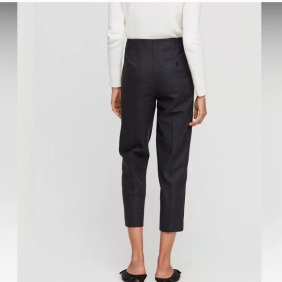 Wilfred Albany pant in heather charcoal SIZE 4 - Picture 3 of 8